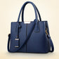 Ladies Large Tote Bag | New Fashion Women's PU Leather Square Shoulder & Crossbody Handbag (Bolsas Femininas Sac)