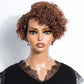 Natural Black Pixie Cut Wig | Short Curly Bob 13x1 Lace Front Human Hair (Pre-Plucked)