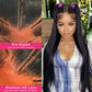 KissLove Pre-Braided Straight Lace Front Wig | HD Lace | Brazilian Remy Hair | Ready-to-Go | 26 Inches