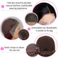 13x4 Burgundy Straight Lace Front Wig | Heat Resistant Synthetic Hair | Pre-Plucked | Natural Hairline