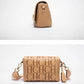 Fashion Design Metal Buckle Women's Shoulder Bag | Luxury Brand Solid Colour Printed Head Bag (Casual Crossbody for Parties)