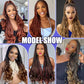 Pre-Stretched French Curly Braiding Hair - Natural Black Crochet Braids (Hot Water Setting)