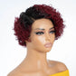 Natural Black Pixie Cut Wig | Short Curly Bob 13x1 Lace Front Human Hair (Pre-Plucked)