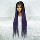 KIMA Colorful Braided Wig | Full Lace | Butterfly Locs & Dreadlocks Options