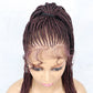 Kima Cornrow & Bantu Knot Braided Wig | Stitch Braids | Full Lace | Heat-Resistant Synthetic Hair