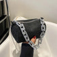 Allover Rhinestone Bucket Bag | Glitter Chain Prom Purse & Women's Mini Crossbody Bag (Sparkling Evening Handbag)