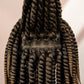 Twisted Braided Wig | Bob Twist Crochet Wig | Full Lace Braided Wig for Black Women | Kanekalon Hair