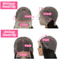 12A Kinky Curly Bob Wig | Glueless 13x4 Lace Frontal Wig | Brazilian Remy Hair