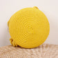 Summer Woven Straw Crossbody Bag for Women | Fashion Round Handmade Rattan Beach Small Handbag (Travel Female Shoulder Bag)