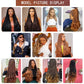 French Curly Crochet Braiding Hair - Ombre Spiral Curls - Pre-Stretched Synthetic Hair Extensions