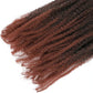 18" Marley Twist Braiding Hair | Crochet Braids | Afro Twist Kinky Hair Extensions | Ombre Colors | 30 Strands/Pack
