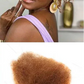 QVR Afro Kinky Bulk Human Hair for Braids & Locs | Virgin Remy Natural Color Extensions