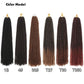 30" Passion Twist Crochet Hair - Ombre - Pre-Looped - 16 Strands/Pack - Synthetic