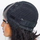 Short Kinky Straight Bob Wig | Glueless Human Hair C Lace with Natural Hairline