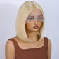 Rebecca #33 Reddish Brown Bob Wig | 13x6x1 T-Part Peruvian Remy Human Hair