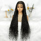 Boho Triangle Knotless Box Braids Wig | Full Lace | Baby Hair | KIMA Synthetic