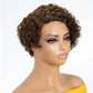 Natural Black Pixie Cut Wig | Short Curly Bob 13x1 Lace Front Human Hair (Pre-Plucked)