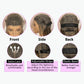Boho Box Braided Wig with Curly Hair | Goddess Locs Accents | Full Lace Brown Braids Wig | Bohemian Box Braid Wig