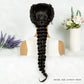 KIMA Dutch Braids Wig | 13x4 Lace Front | Kinky Curly Edges | Baby Hair