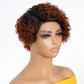 Natural Black Pixie Cut Wig | Short Curly Bob 13x1 Lace Front Human Hair (Pre-Plucked)