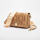 Fashion Design Metal Buckle Women's Shoulder Bag | Luxury Brand Solid Colour Printed Head Bag (Casual Crossbody for Parties)