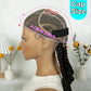 KIMA Cornrow Box Braided Full Lace Wig with Baby Hair | Synthetic Braids Wig for Africa Women & Men