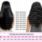 46-50 Inch | 13x6/13x4 Lace Width | Bone Straight | Brazilian | Remy Hair | HD Transparent Lace Frontal Wig - 200% Density