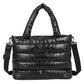 New Puffer Tote Bag for Women | Quilted Puffy Handbag & Lightweight Down Cotton Padded Shoulder & Crossbody Bag