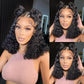 12A Deep Wave Bob Wig | Glueless | Ready to Go | Lace Frontal & Closure Options | Brazilian Remy Human Hair