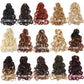 French Curly Crochet Braiding Hair - Ombre Spiral Curls - Pre-Stretched Synthetic Hair Extensions