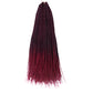 Full Star 30 Strand Pre-Twist Crochet Braids | Senegalese Twist | Ombre