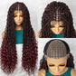 Goddess Box Braids Wig | Curly Ends | Full Lace | Crochet Hair | Black Women