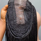 Ready-to-Ship 28" Center Part Box Braids Wig | 13x4 Lace Front | Middle Part | Kanekalon