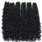 Ombre Goddess Box Braids Crochet Hair with Curly Ends | 14 Inch | 1-6 Packs