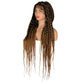 360 Knotless Box Braids Wig | Super Long | Full Lace | Baby Hair | Synthetic Braids | Black Women