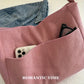 Women's Corduroy Shoulder Bag | Casual Striped Large Capacity Tote with Zipper (Cute Hat Patch, Everyday Use)