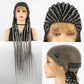 KIMA Cornrow & Box Braids Wig | Full Lace with Baby Hair