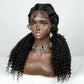 22" Box Braids Full Lace Wig | Two Curly Ponytails | Baby Hair | Synthetic Braided Wig