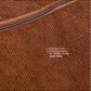 Female Large Capacity Corduroy Tote Bag | New Korean Style Fashion Women's Shoulder Crossbody Bag (Worker Commuter Handlebag)