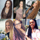Full Star 30 Strand Pre-Twist Crochet Braids | Senegalese Twist | Ombre