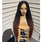 Ready-to-Ship 28" Center Part Box Braids Wig | 13x4 Lace Front | Middle Part | Kanekalon