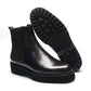 British Style High Top Men's Chelsea Boots | Classic Luxury Genuine Leather (Height Increasing, Elastic Band)