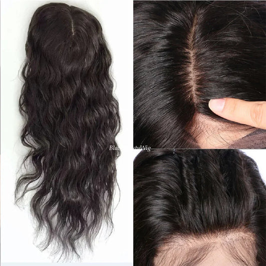 Loose Wave Silk Top Full Lace Human Hair Wig | Pre-Plucked Brazilian Remy Hair