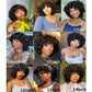 Short Curly Bob Wig Human Hair with Bangs - Glueless Funmi Curly Wig, Brazilian Remy Hair, Ready to Go