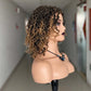 Short Braided Wig | Faux Locs Wig | Goddess Locs Wig | Afro Braids | Synthetic Dreadlock Wig