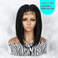 KIMA Short Butterfly Twisted Dreadlocks Wig | Full Lace
