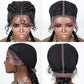 36" Twist Braided Wig | Lace Front | Natural Color | Clearance Sale