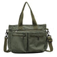 Female Large Capacity Corduroy Tote Bag | New Korean Style Fashion Women's Shoulder Crossbody Bag (Worker Commuter Handlebag)