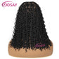 12" Curly Boho Braids Bob Wig | 360 Full Lace | Knotless Box Braids | Baby Hair