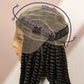 Twisted Braided Wig | Bob Twist Crochet Wig | Full Lace Braided Wig for Black Women | Kanekalon Hair